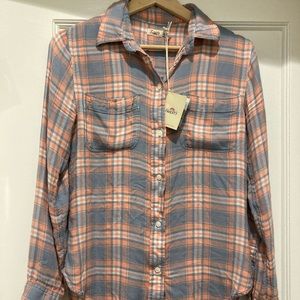 NWT Faherty Malibu Shirt XS